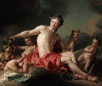 Apollo Crowning the Arts by Nicolas Guy Brenet
